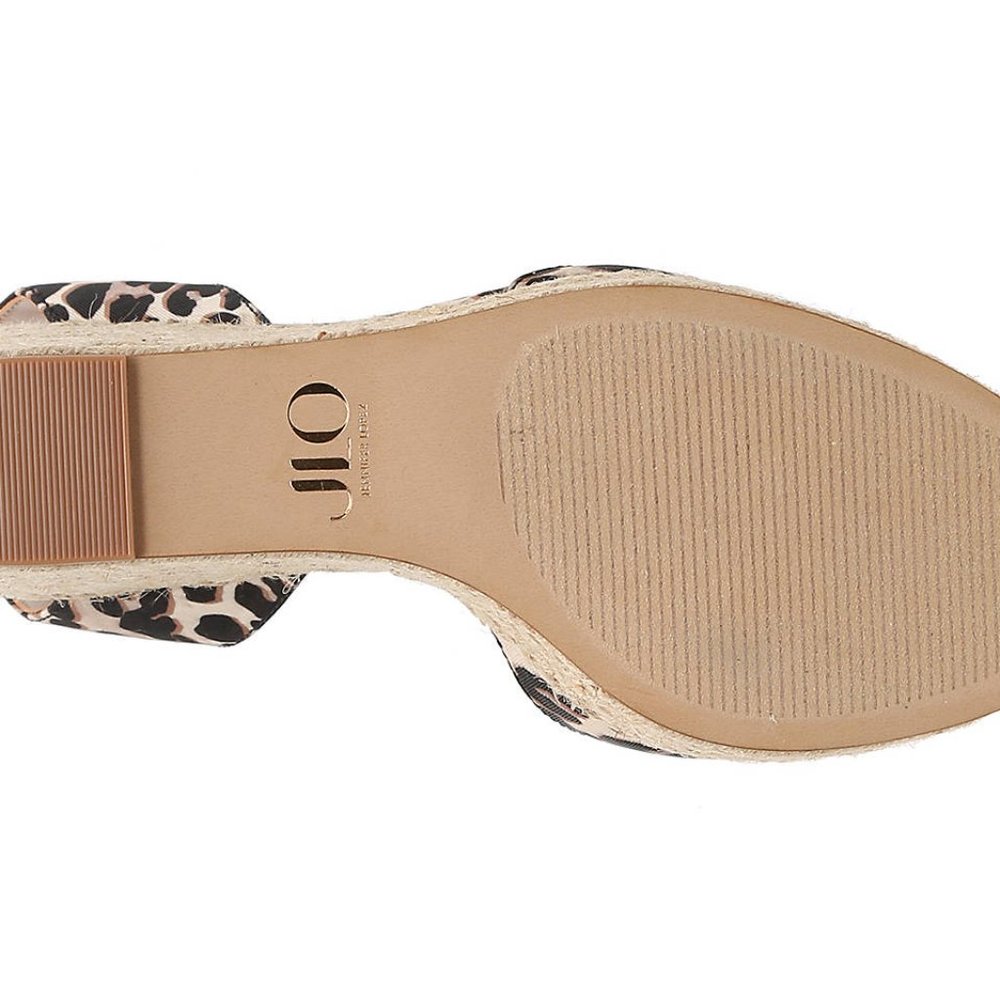 NIB! JLO by Jennifer Lopez Meenk Espadrille Wedge Sandals - Picture 5 of 8